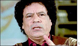 Colonel Gaddafi