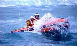 An inshore lifeboat