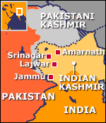 Map of Kashmir