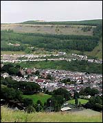 Rhondda valley