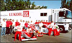 Lukoil's racing team