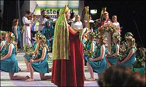Eisteddfod ceremony