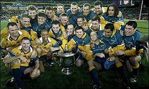 Australia retain the Bledisloe Cup after victory  New Zealand 