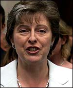 Conservative chairman Theresa May 