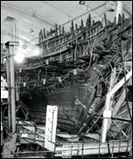 Mary Rose, black and white pic