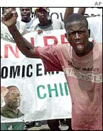 Zanu-PF supporters