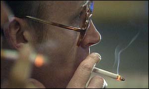 Man smoking