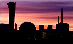 Britsh Nuclear Fuel plant in the UK