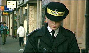 Traffic warden