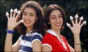 Bahar (left)  and Negar Mirshekar-Syahkal