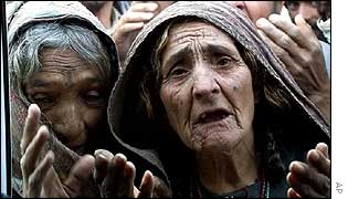 Hungry Afghan women   AP