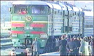 President Kim's armoured train