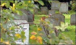 A cemetery