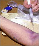 Heroin addict 