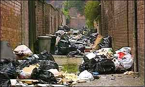 Waste alley