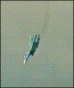 A fighter jet crashed into a crowd of spectators in July  