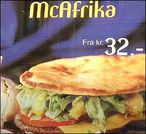 Poster for 'McAfrika' in Norway