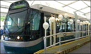 A tram