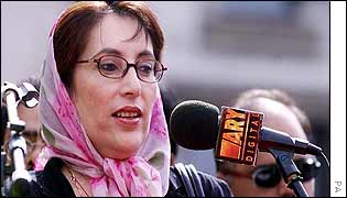 Former Pakistani premier Benazir Bhutto