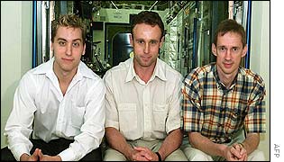 Lance Bass, Sergei Zalyotin  and Frank Dewine