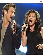 Will Young and Kelly Clarkson