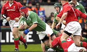 Anthony Foley skippers Ireland on his home turf