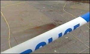 Stabbing scene