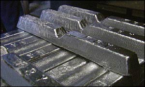 Aluminium bars