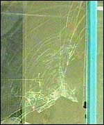 Broken window