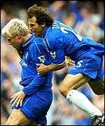 Gudjohnsen and Zola