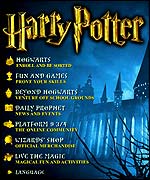 Harry Potter website - Warner Bros