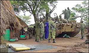Ugandan troops