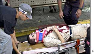 Wounded man