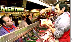 French supermarket