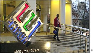 Enron sign