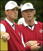 Thomas Bjorn and Darren Clarke