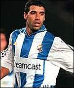 Morocco's Nouredinne Naybet plays for Deportivo La Coruna