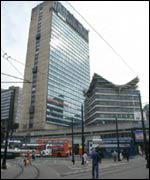 Manchester skyline