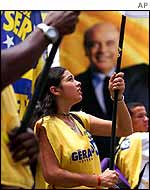 Serra supporters