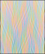 Detail of Bridget Riley's Elapse      Picture: Christie's Images