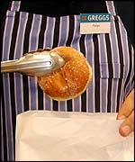 Selling a doughnut