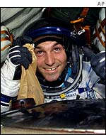 Space tourist Mark Shuttleworth   