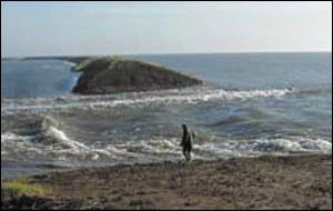 Breached sea defence   Environment Agency