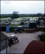 North Sea Camp prison   BBC