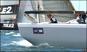 GBR Challenge beat Sweden's Victory Challenge by 48 seconds