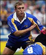 Chris Hall scored three tries against  Petrarca