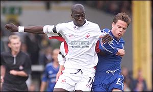 Mamady Sidibe scored on his debut