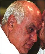Former chief minister Farooq Abdullah