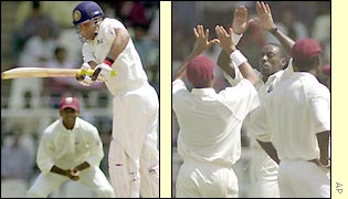 Virender Sehwag is part of an opening partnership with Sanjay Bangar that makes 93
