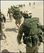 British troops